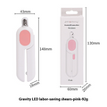 Pet Nail Clippers with LED Light product photo 4 at CovePaws