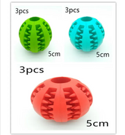 Rubber Slow Feeder Dog Ball product photo 11 at CovePaws
