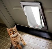 Lockable Pet Door for Cats & Small Dogs