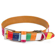 Colorful Striped Pet Collar product photo 4 at CovePaws
