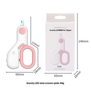 Pet Nail Clippers with LED Light product image for dogs and cats at CovePaws