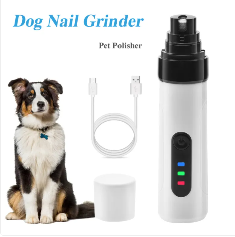 Rechargeable Pet Nail Grinder product image for dogs and cats at CovePaws