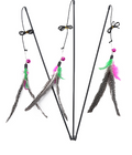 Feather Bird Wand Cat Toy product photo 3 at CovePaws
