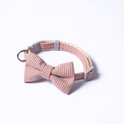 Houndstooth Bow Pet Collar product photo 4 at CovePaws