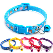 Cartoon Cat Collar with Bell product photo 7 at CovePaws