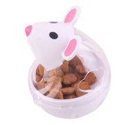 Cat Food Tumbler Feeder Toy product image for cats at CovePaws
