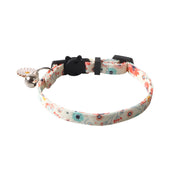 Fruit Blossom Bow Cat Collar