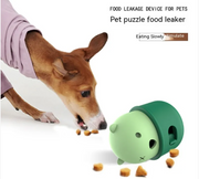 Rubber Pet Food Feeder Ball product photo 3 at CovePaws