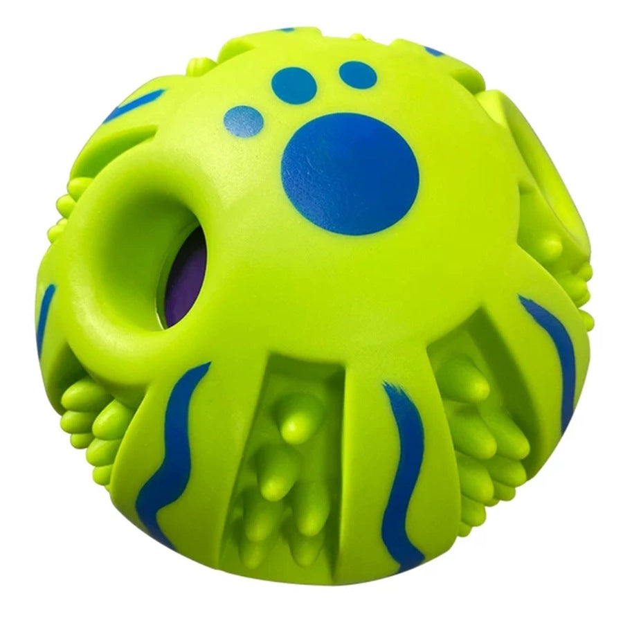 Giggle Sound Dog Chew Ball product image for dogs at CovePaws