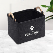 Felt Pet Toy Storage Basket product photo 5 at CovePaws