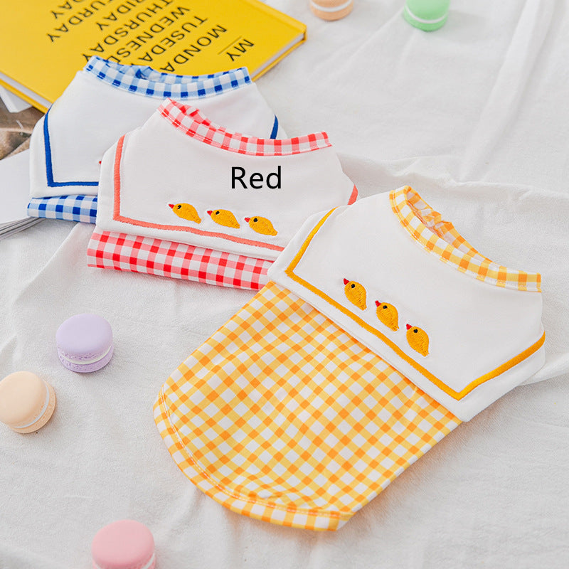 Soft pet shirt for small and medium dogs