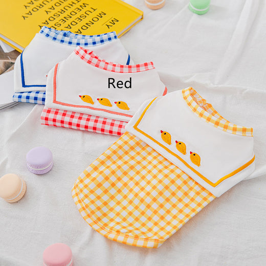 Soft pet shirt for small and medium dogs