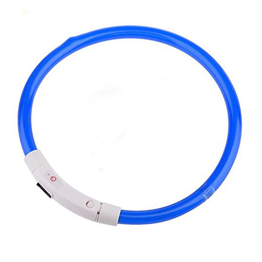 Rechargeable LED Silicone Pet Collar product photo 9 at CovePaws