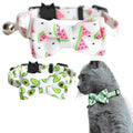 Checkered Fruit Cat Collar product photo 2 at CovePaws
