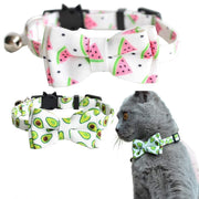 Checkered Fruit Cat Collar product photo 2 at CovePaws