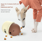 Rubber Pet Food Feeder Ball product photo 5 at CovePaws
