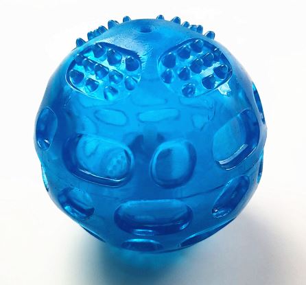 Waterproof Squeak Dog Toy Ball product image for dogs at CovePaws