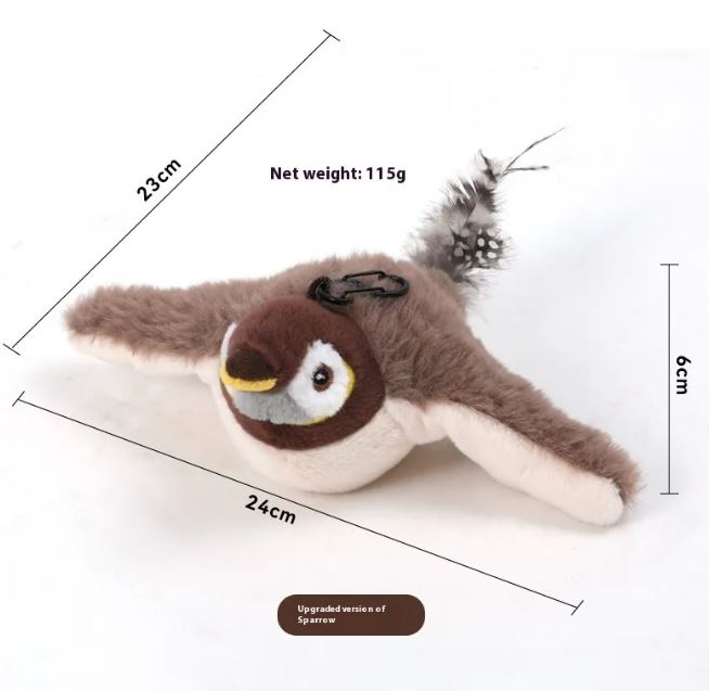 Flapping Bird Cat Toy product image for cats at CovePaws