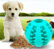 Rubber Slow Feeder Dog Ball product photo 10 at CovePaws