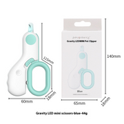 Pet Nail Clippers with LED Light product photo 7 at CovePaws