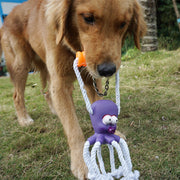 Hemp Rope Puppy Chew Ball Toy product photo 2 at CovePaws