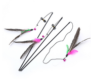 Feather Bird Wand Cat Toy product photo 4 at CovePaws