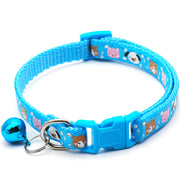 Cartoon Cat Collar with Bell product photo 2 at CovePaws