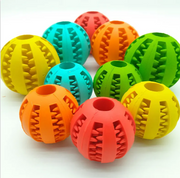 Rubber Slow Feeder Dog Ball product photo 9 at CovePaws