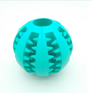 Rubber Slow Feeder Dog Ball product photo 6 at CovePaws