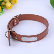 PU Leather Dog Collar