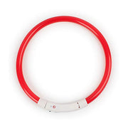 Rechargeable LED Silicone Pet Collar product photo 5 at CovePaws