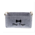 Felt Pet Toy Storage Basket product photo 2 at CovePaws