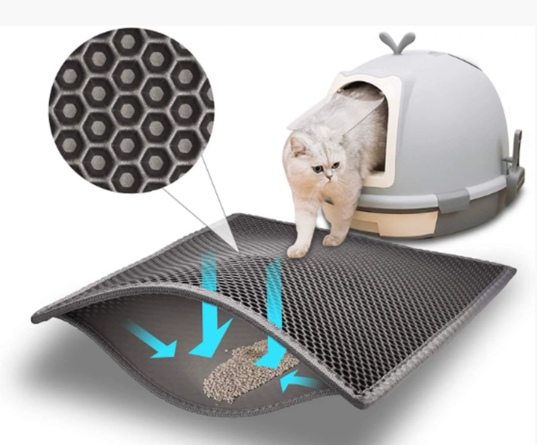 Waterproof Cat Litter Mat product image for cats at CovePaws